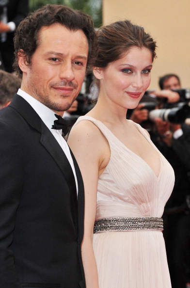 CANNES, FRANCE - MAY 18: Stefano Accorsi (L) and Laetitia Casta attends the "La Conquete" premiere during 64th Annual Cannes Film Festival at Palais des Festivals on May 18, 2011 in Cannes, France. (Photo by Pascal Le Segretain/Getty Images)